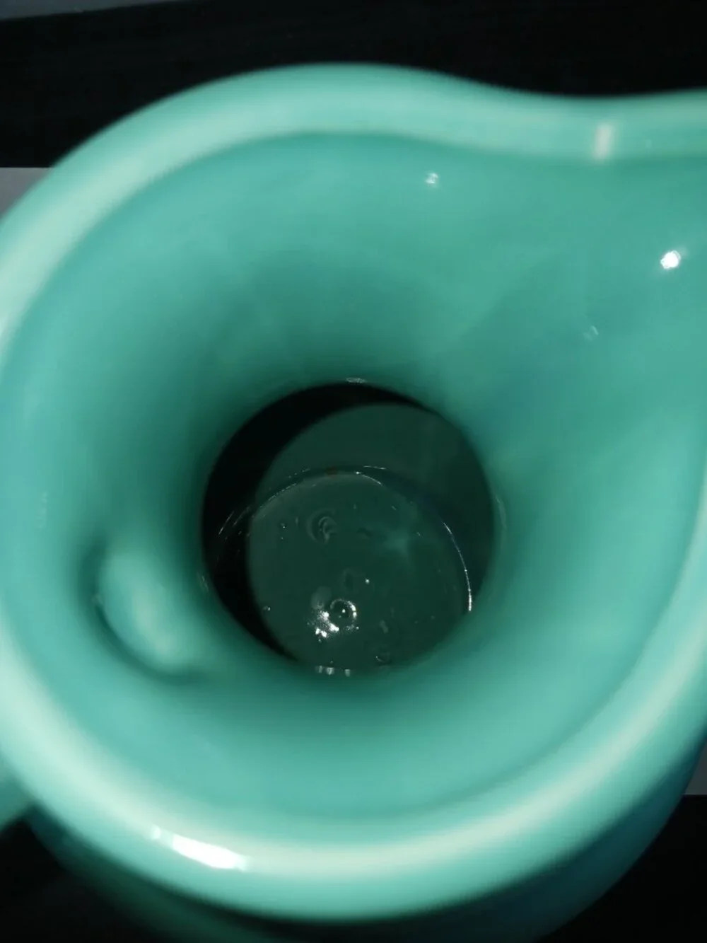 Vintage Fiesta Ware Blue Large Carafe